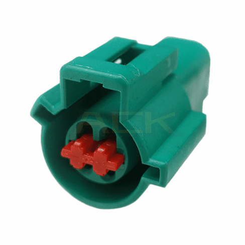 4 way female ford o2 oxygen sensor connector green color f4sb 14a464 ajc