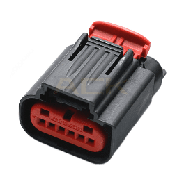 6 way female sealed automotive electrical connectors 1 1419168 1 for ford throttle pedal