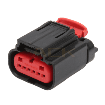 te connectivity 1 1419168 2 1438153 5 1438153 6 tyco 6 pin female connector for throttle pedal position sensor maf sensor side radar blind spot sensor socket