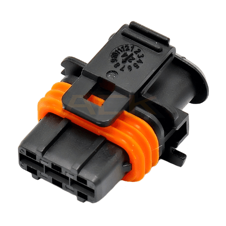 1928403110 bosch 3 pin female and male common rail injector crank & map sensor connector