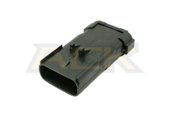 4 pin male ignition coil connector 6l ford diesel engine parts 04 10 fuel injector plug 54200413