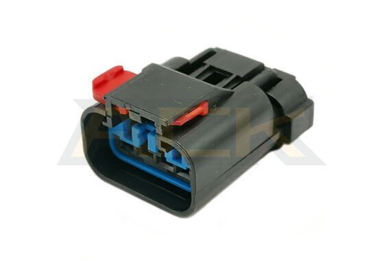 4 way female ignition coil connector 6l ford diesel engine parts 04 10 fuel injector plug 54200409