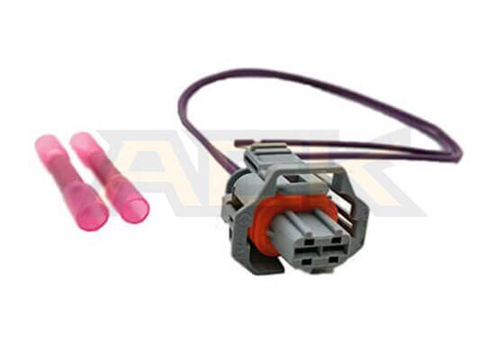 2 way female engine coolant sensor oil temperature sensor connector 3c3z10884aa