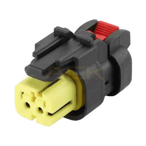 ampseal 16 2 pin female waterproof camshaft sensor connector heavy duty plug for excavator carter 776522 3
