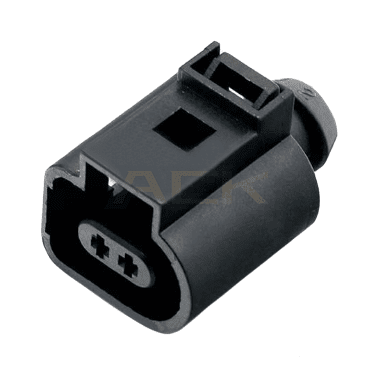 2 way female fog light connector air temperature sensor plug 1j0 973 702 13602619 for volkswagen jetta golf gti mk4