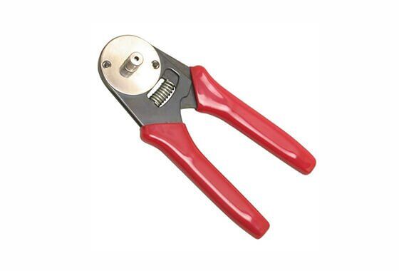 deutsch crimping tool for use on solid barrel type contacts 20 12 awg