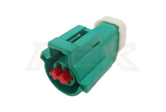 4 way female ford o2 oxygen sensor connector green color with cap 1u2z 14s411 za wpt 123