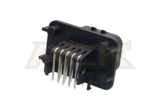 right angle 14 pin ampseal male sensor connector ecu pcb header 776267 1 (3)